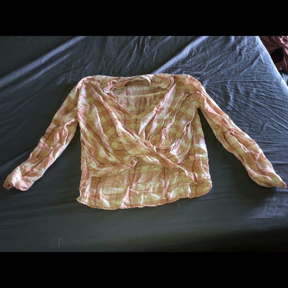 High-Low Long Sleeve Shirt